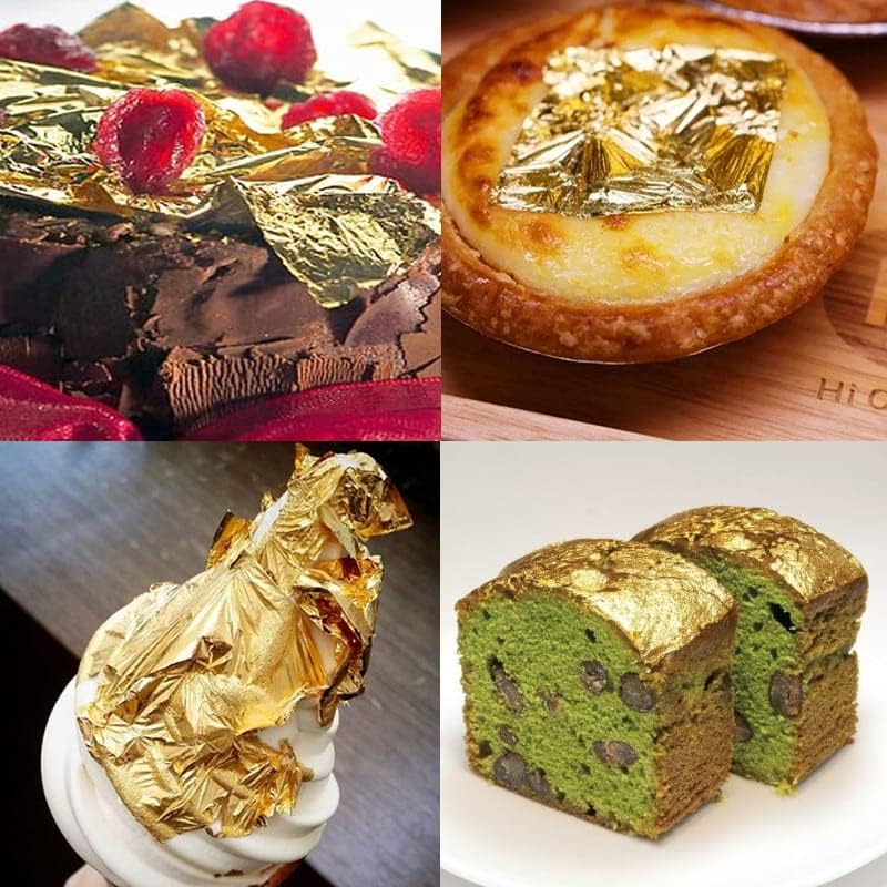 Sumera Warq Gold Leaf Food Decoration