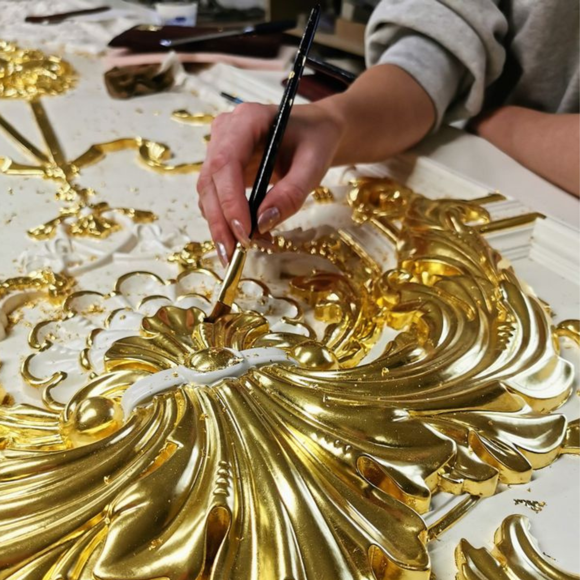 gold foil sheets 25 piece