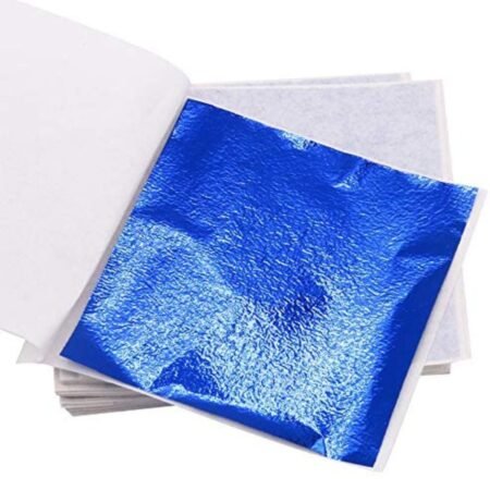 Gold Leaf Blue Foil Sheets