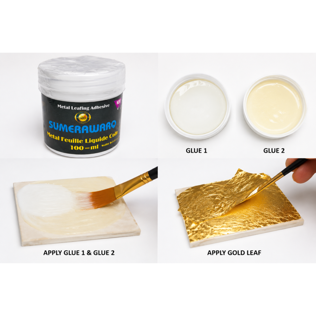 gold leafing glue