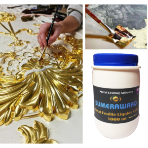 Metal leafing Glue
