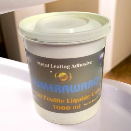 Metal leafing adhesive glue bottle for gold and silver leaf – Sumera Warq