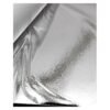 Silver leaf foil sheets interleaved with protective tissue paper