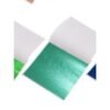 Emerald green metallic foil sheet 14x14 cm for resin art, nail art and craft gilding - SUMERA WARQ Jaipur