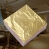 Gold leaf foil sheets used for luxury interior decoration