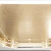 Gold leaf foil sheets used on a fully gilded ceiling
