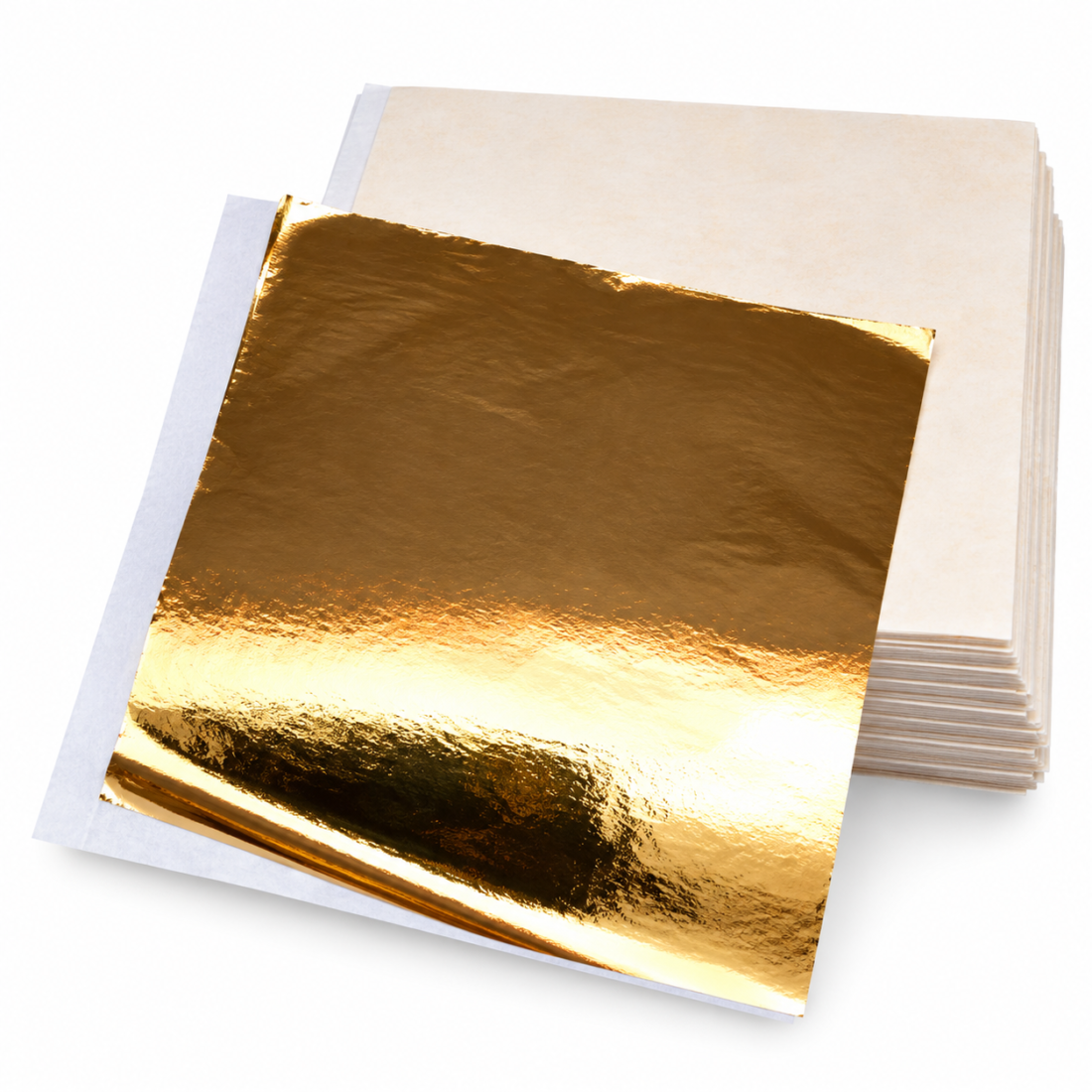 1000 gold leaf sheets 8x8 cm 3x3 inch imitation gold leaf