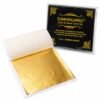 sumerawarq gold leaf foil sheets 8x8 cm 100 sheets