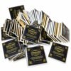sumerawarq gold leaf foil sheets 8x8 cm 100 sheets bulk packs