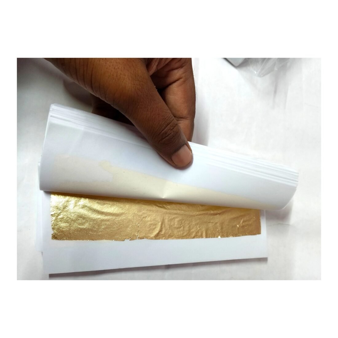 Gold leaf sheets 4x6 inch imitation gold leaf by SUMERAWARQ