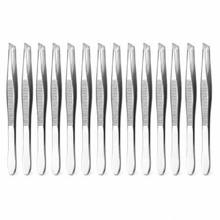 Sumera Warq gold leafing tweezer set of 12 stainless steel