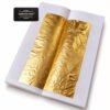 24K edible gold varkh 3x5 inch booklet by Sumera Warq