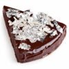 sumerawarq edible silver leaf warq on chocolate cake