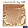 sumerawarq italian gold leaf 16x16 cm no 2.5