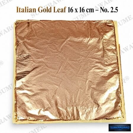 sumerawarq italian gold leaf 16x16 cm no 2.5