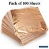 sumerawarq italian gold leaf 16x16 cm pack of 100 sheets